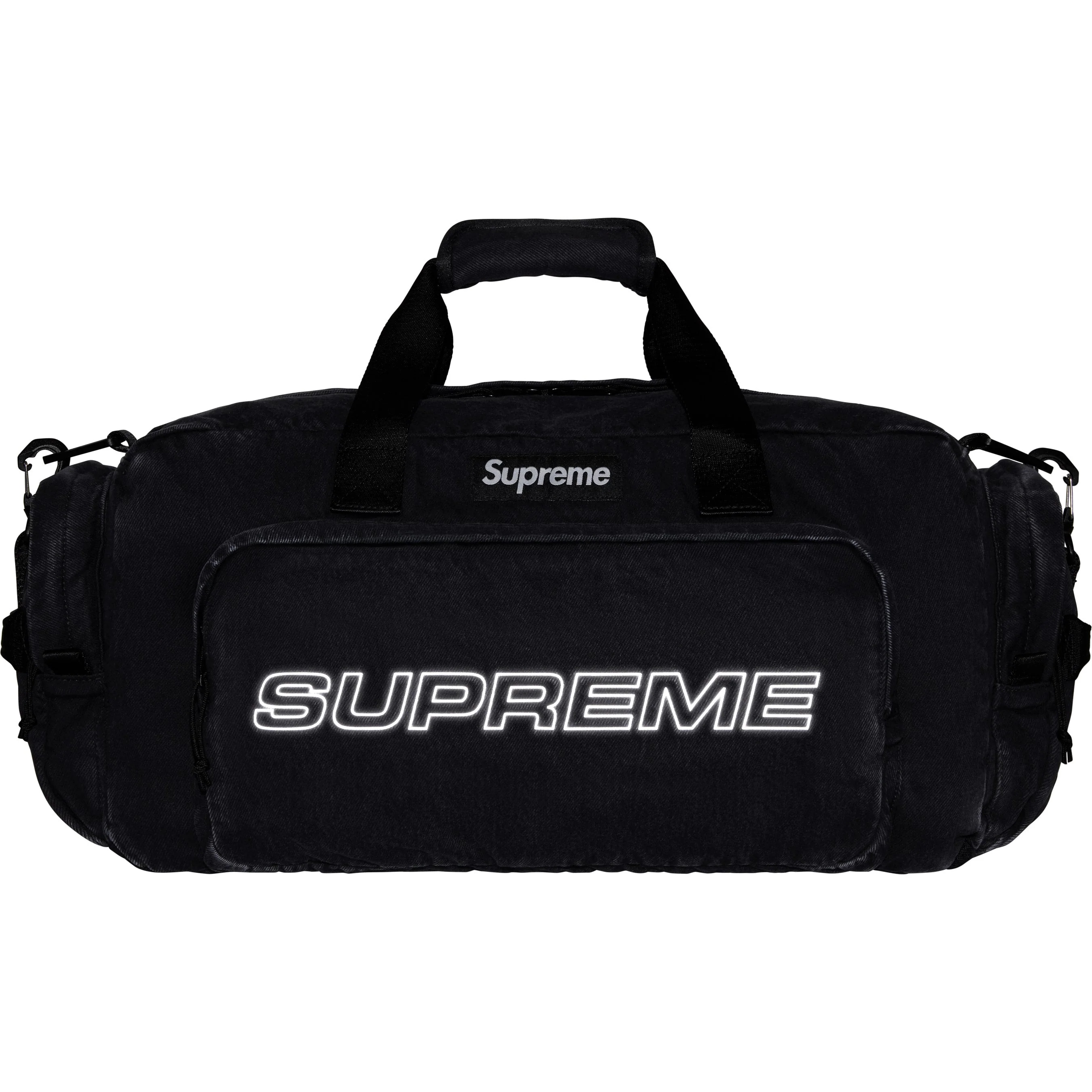 Denim Duffle Bag view 6